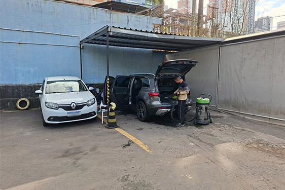 Imagem de uma das filiais da empresa Gold Park.