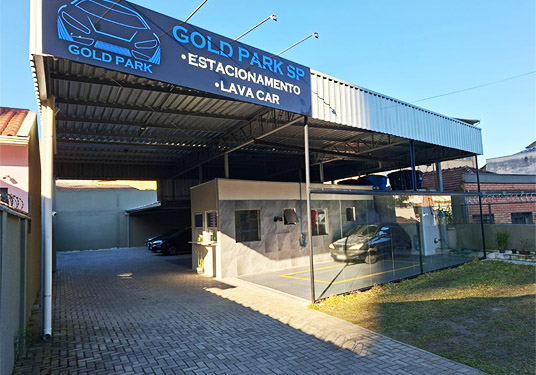 Imagem de uma das filiais da empresa Gold Park.