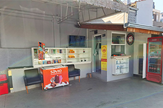 Imagem de uma das filiais da empresa Gold Park.
