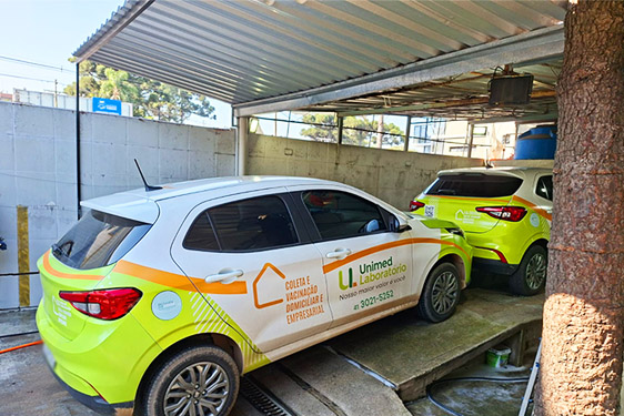 Imagem de uma das filiais da empresa Gold Park.