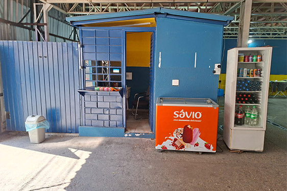 Imagem de uma das filiais da empresa Gold Park.