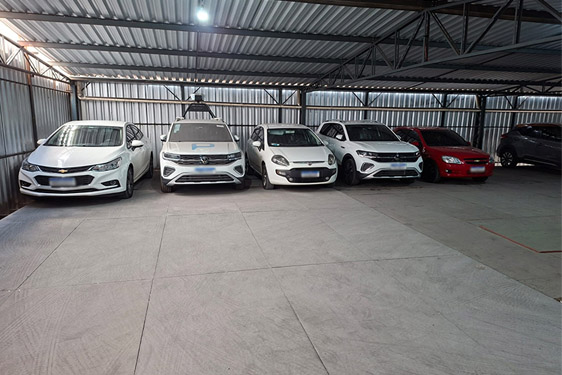 Imagem de uma das filiais da empresa Gold Park.