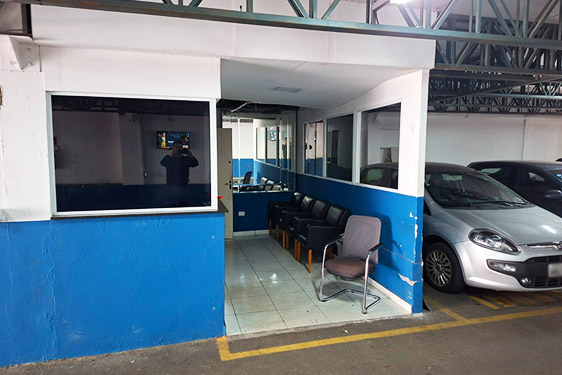 Imagem de uma das filiais da empresa Gold Park.