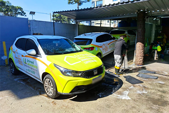 Imagem de uma das filiais da empresa Gold Park.
